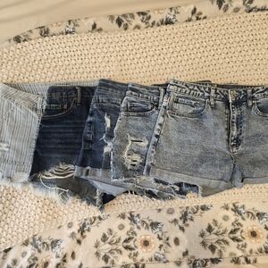 Bundle Blue Denim Shorts